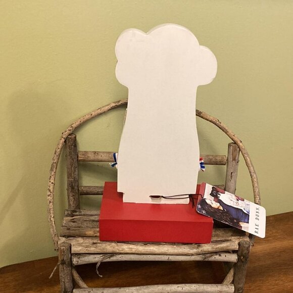 Rae Dunn "RED, WHITE AND FOOD" GNOME - Picture 2 of 6